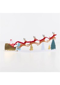 Resim Meri Meri - Santa's Card - Noel Baba Tebrik Kartı - 3d 