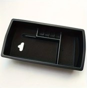 Resim Xuweiwei Peugeot 3008 Gt 2016-2021 Konsol Organizatörü Siyah Plastik Araç İçi Saklama Kutusu 