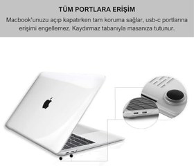 Resim Klasse MacBook Pro 14 inç 2021-2024 M4/M3 Max/M3 Pro/M3/M2/M1 Max/M1 Pro/M1 Çip ile Uyumlu Şeffaf Dayanıklı Koruyucu Kılıf, Ultra İnce Elastik Kapak A2442 A2779 A2918 A2992 A3112 A3185 A3401 (Şeffaf) 