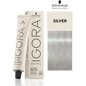 Resim Igora Royal Silver Whites Beyaz Saçlar İçin Gri Saç Boyası 60ml - Silver 
