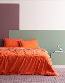 Resim Madame Coco Allure King Size %100 Pamuk Nevresim Takımı - Turuncu 8684427205150 Turuncu 