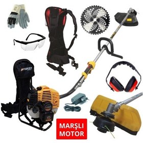 Resim Forza Marş Motorlu Sırt Tırpan 