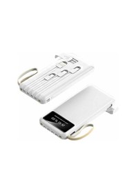 Resim Powerbank Şarj Cihazı 4 Çıkışlı 20.000 Mah Powerbank Taşınabilir Çoklu Giriş Çok Renkli 