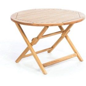 Resim Truva 110 cm Katlanır Bahçe Masası 
