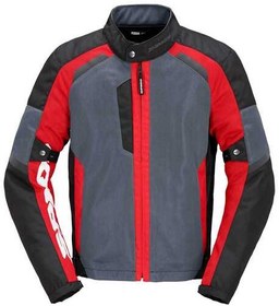 Resim SPIDI TEK NET YAZLIK FİLE TEKSTİL CEKET KIRMIZI 