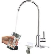 Resim Quality Su Arıtma Cihazı Krom Lüx Musluk Waterqualıty 