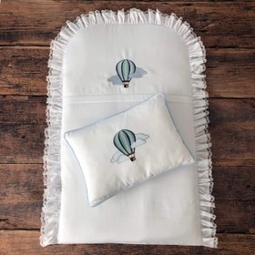 Resim Bulut Desenli Alt Açma & Portbebe - Biyeli 