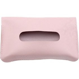 Resim Rogfer Araba Kolçak Kutusu Güneşlik Asılı Deri Mendil Kutusu Pembe 