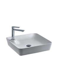 Resim Lena - Tezgah Üstü Porselen Lavabo - E-4620 Beyaz 