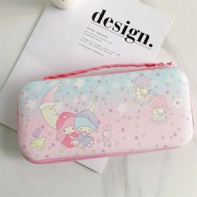 Resim Jingyi Nintendo Switch Taşıma Çantası Nintendo Switch Için 12 Oyun Kartı Tutuculu Sert Kabuk Seyahat Taşıma Kutusu Kılıfı Nintendo Switch Konsolu Için Taşınabilir Kese (Yurt Dışından) 