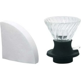 Resim UltraMint Ayarlanabilir Cam Kahve Demleme Dripper 200ML, Immersion Tasarımı 
