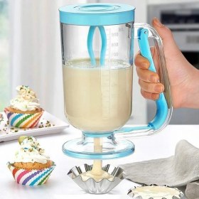 Resim İlk El Grup Ieg™ Pancake Machine Mikser Krep Makinesi Hamur Dağıtıcı Mekanizmalı 