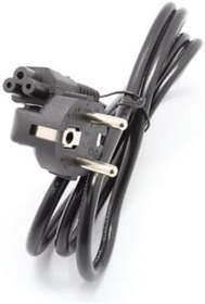 Resim 1,5 Metre 1.5mt Pc Bilgisayar Laptop Yonca Power Kablosu Yonca Power Kablo Güç Kablosu Yonca Uç (SİYAH) 