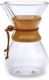 Resim Epinox Cam Dripper Ekipmanı - Kahve Demleme Aleti - Cam Kahve Demleme - 800 ml - 6 cup 