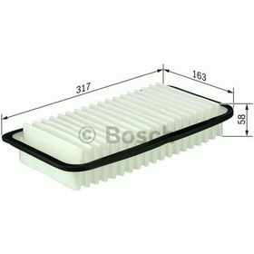 Resim Bosch 1987429183 Hava Fıltresı Toyota Corolla 1.4 D4d 2004-2007 Avensıs 2.0 D4d 2003-2008 
