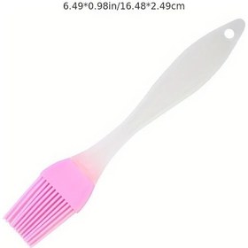 Resim Hightower Pembe Silikon Yağ Fırçası Yüksek Isıya Dayanıklı Ve Dökülmez Mutfak Fırçası 
