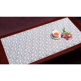 Resim Evsay Pvc Dantel Raf Örtüsü Raflık Örtü Papatya En:50cm 10 Mt 