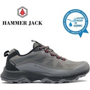 Resim Hammer Jack 101-23756-m Duisburg Su Geçirmez Outdoor Erkek Spor Ayakkabı Gri 