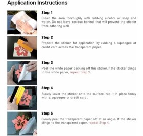 Resim TSC Golf Mk5 Basık Kelebek Cam Stickeri 2 Adet 