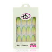 Resim Eklips Takma Tırnak Yeşil Badem 24'lü 