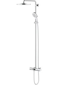 Resim Grohe Rainshower Smartactive 310 Duvara Monte Termostatik Banyo Bataryalı Duş Sistemi - 26657000 Krom 