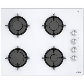 Resim Vestel AO-651041 B Beyaz Ankastre Ocak 