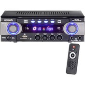 Resim OSAWA 2x50w Usb 2 Mikrofon Girişli Stereo Bluetooth Amfi Hd-510 