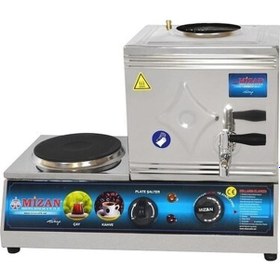 Resim Mizan Elektrikli 10lt Çay Ocağı Kazanı 