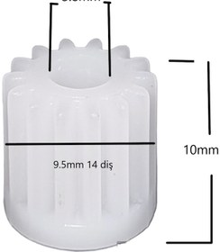 Resim Arzum Soprano Max Ar161 Blender Çırpıcı Dişli Kutusu Mil Dişlisi Uyumlu 