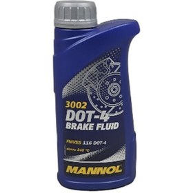 Resim Genel Markalar Mannol 3002 Dot-4 Brake Fluıd Hidrolik Fren Yağı 455 Gr. 
