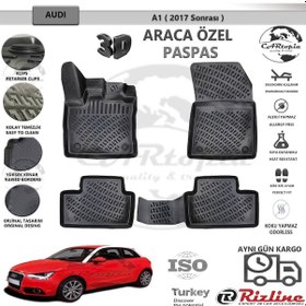 Resim Audi A1 / 2017 Sonrası / Siyah / Rizline Paspas 