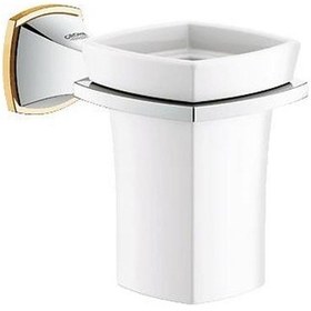 Resim Grohe Grandera Seramik Fırçalık ve Tutacağı Banyo Aksesuarı 40 Diğer 