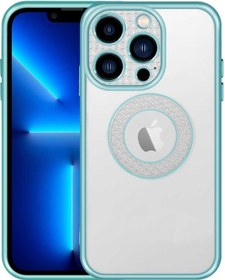 Resim İphone 12 Pro Max Uyumlu Kamera Korumalı Logo Gösteren Zore Esta Kılıf-yeşil Yeşil 