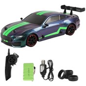 Resim Suntek 2.4g 1/18 4wd Rc Drift Araba Yüksek Oyuncak Yeşil Yeşil 