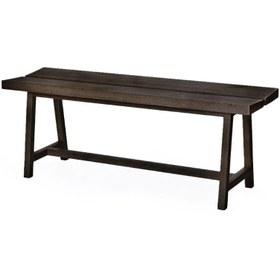 Resim Masif Meşe Bank - PI Serisi - 140 CM - Dark 