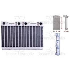 Resim BMW E38 7 Serisi 725 TDS 728i 730D 740D 750i 1994 Sonrası Kalorifer Radyatörü Brazing 135X268 mm 
