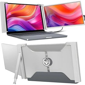 Resim Npm3 15.6-17.3" Fhd 1080P IPS Type-C Taşınabilir Dizüstü Tek Monitör Çoklayıcı Notebook Monitör 