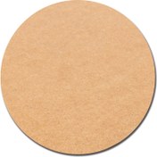 Resim 100 Adet 10 cm Çap 3mm (2.7 Mm) Ham Mdf Duralit Daire Plaka Supla 