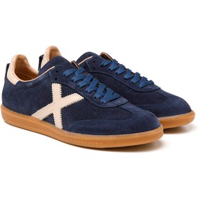 Resim Lacivert Sneaker Günlük Kadın Rc-25y-088-m-vade John May Laci Süet-bej Cilt Lacivert 