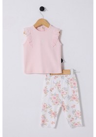Resim U.s. Polo Assn Kız Bebek Pembe Takım Usb2418-c-v1 Pembe 