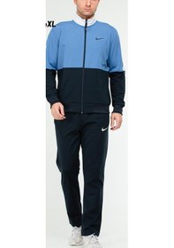 Resim Nike Ea-4058 Battal Beden Erkek Polyester Eşofman Takımı Lacivert 