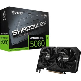 Resim MSI Msı VGA Geforce Rtx 5060 8g Shadow 2x Oc Max RTX5060 8gb Gddr7 128B DX12 Pcıe 5.0 X16 (3xdp 1xhdmı) 