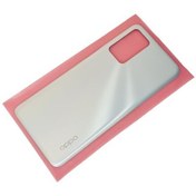 Resim Oppo A16 Arka Pil Batarya Kapağı Gri 