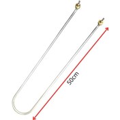 Resim inox rezistans Benmari Rezistansı 50 Cm Kıvrık Çıkış Adet 