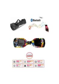 Resim Citymate Elektrikli Kaykay Hoverboard Akıllı Denge 6.5 Inch + Hoverkart + Çanta Extrem Paket D01 