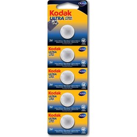 Resim Kodak 5 Adet CR2025 Lityum Para Pil 