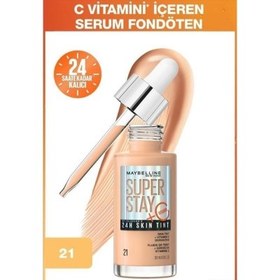 Resim Maybelline New York Super Stay Skin Tint Fondöten 21 30ml 
