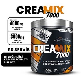 Resim Bigjoy Kreatin Creamix 7000 Tri-Creatine Malate & Creatine Monohidrat 350 g 50 Servis 