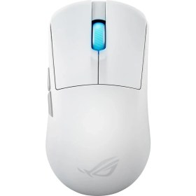 Resim Rog Harpe Ace Mini Kablosuz Oyun Faresi, 49G Hafif, Aimpoint Pro 42K Optik Sensör, Optik Mikro Anahtarlar, Rog Polling Rate Booster, Esports ve Fps Beyaz 