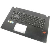Resim Asus Uyumlu Gl753V Serisi Klavye Dahil Üst Kasa 13N1-0Xa0811 